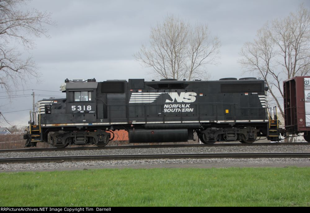 NS 5318 on C87 yard job